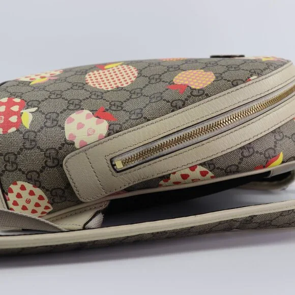Gucci GG Supreme Canvas Le Pomme Apple Heart Backpack - Picture 8 of 16